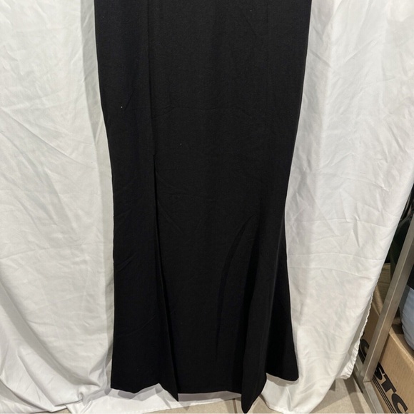 NEW Dress the Population [ Medium ] Amy One Shoulder Crepe‎ Gown in Black - Picture 8 of 14